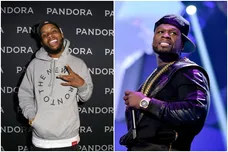 Tory By Rachel Murray/Getty Images for Pandora, 50 Cent via Kevin Winter/Getty Images for iHeartMedia