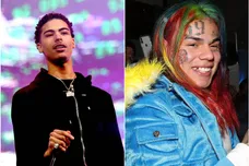 6ix9ine via Shareif Ziyadat/Getty Images, Critch via Scott Dudelson/Getty Images