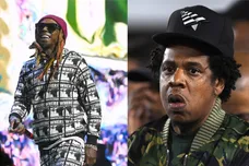 Lil Wayne: Nicholas Hunt/Getty Images, Jay-Z: Kevork Djansezian/Getty Images
