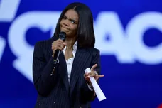 Candace Owens speaks during the Conservative Political Action Conference (CPAC) at The Rosen Shingle Creek on February 25, 2022 in Orlando, Florida. CPAC, which began in 1974, is an annual political conference attended by conservative activists and elected officials. (Photo by Joe Raedle/Getty Images)