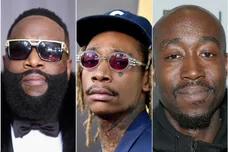 Rick Ross via Dimitrios Kambouris/Getty Images for NARAS, Wiz via Kevin Winter/Getty Images, Gibbs via Mike Windle/Getty Images for Equinox