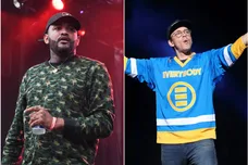 Logic Via Burak Cingi/Redferns, Joyner via Paras Griffin/Getty Images