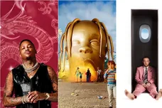 YG, Travis Scott, & Mac Miller Album Covers