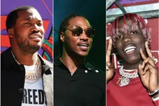 Meek Mill via Leon Bennett/Getty Images, Future via Paras Griffin/Getty Images for Atlantic Records, Yachty via Steven Ferdman/Getty Images