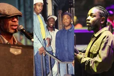 Gil Scott-Heron: Anna Webber/Getty Images, A Tribe Called Quest: Al Pereira/Michael Ochs Archives/Getty Images, Kendrick Lamar: Ser Baffo/Getty Images