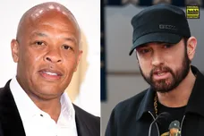 Eminem: Paul Archuleta/FilmMagic/Getty Images; Dr. Dre: Steve Granitz/WireImage/Getty Images
