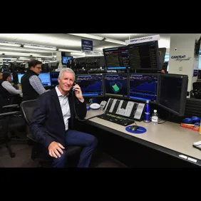 Annual Charity Day Hosted By Cantor Fitzgerald, BGC and GFI - Cantor Fitzgerald Office - Inside