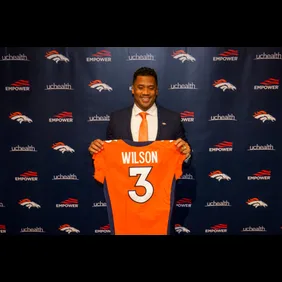 Denver Broncos Introduce Quarterback Russell Wilson
