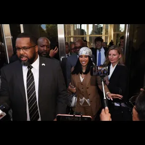 Cardi B Departs Courthouse In Santa Ana, CA