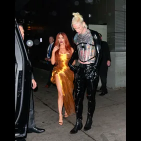 Celebrity Sightings In New York City - October 25, 2022