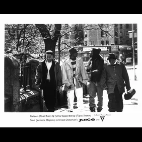 Omar Epps And Tupac Shakur In 'Juice'