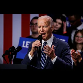 President Biden And Vice President Harris Speak At DNC Event In Washington, DC