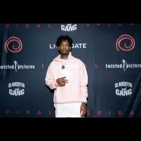 Private Screening Of "Spiral" For 21 Savage And Friends