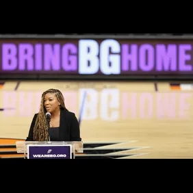 Rally Held For Phoenix Mercury Player Brittney Griner Detained In Russia