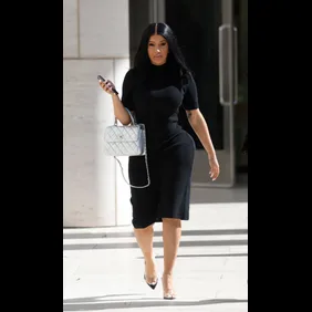 Cardi B Departs Courthouse In Santa Ana, CA