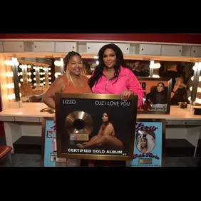 Lizzo Plaque Presentation At Radio City