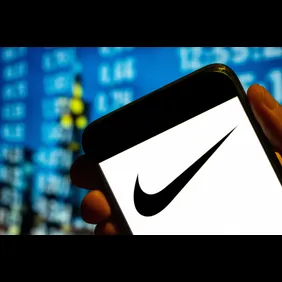 In this photo illustration, the American multinational sport