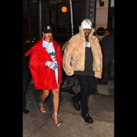 Celebrity Sightings In New York City - January 22, 2022