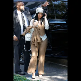 Cardi B Departs Courthouse In Santa Ana, CA
