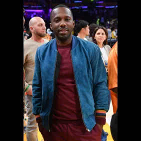Celebrities At The Los Angeles Lakers Game