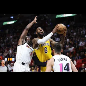 Los Angeles Lakers v Miami Heat