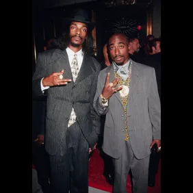 Snoop Doggy Dogg and Tupac Shakur