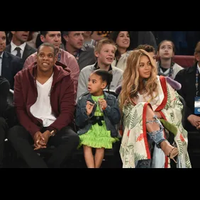 Celebrities Attend The 66th NBA All-Star Game