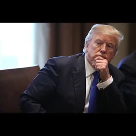 President Trump Meets With Bipartisan Group Of Senators On Immigration