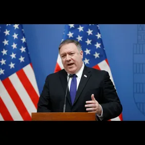 US Secretary Of State Mike Pompeo Visits Political Leaders In Hungary
