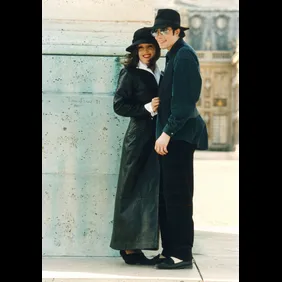 Michael Jackson In Versailles, France In 1994.
