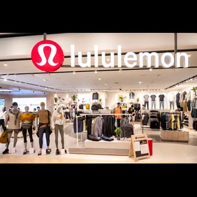 The Canadian sportswear clothing band, Lululemon store in