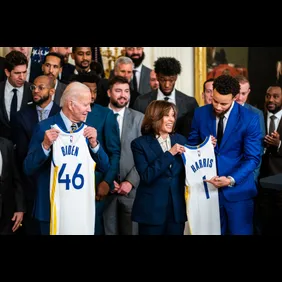 US President Joe Biden Golden State Warriors