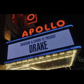 Drake Live From The Apollo Theater For SiriusXM And Sound 42