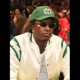 Celebrities Attend Golden State Warriors v Atlanta Hawks