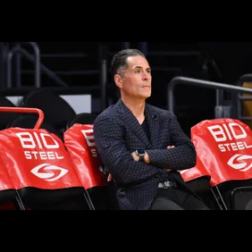 Celebrities At The Los Angeles Lakers Game