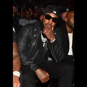 Celebrities Attend Boston Celtics v Atlanta Hawks