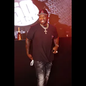 Travis Scott And 50 Cent Perform At Wayne &amp; Cynthia Boich's Art Basel Party