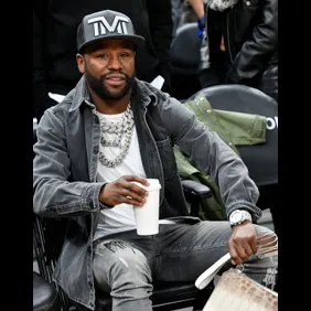 Celebrities At The Los Angeles Clippers Game