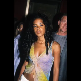Aaliyah at the Planet of the Apes Premiere