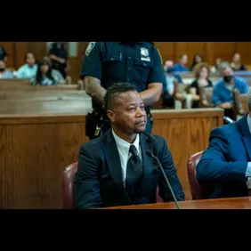 Cuba Gooding Jr Arrives At Court For Sentencing After Guilty Plea