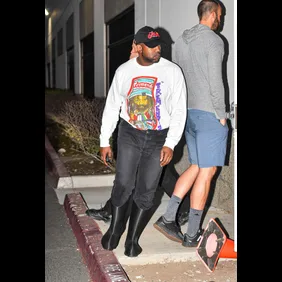 Celebrity Sightings In Los Angeles - October 14, 2022