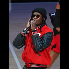 Celebrities Attend Boston Celtics v Atlanta Hawks