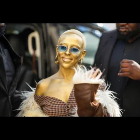 Celebrity Sightings - Paris Fashion Week - Womenswear Spring/Summer 2023 - Day Nine