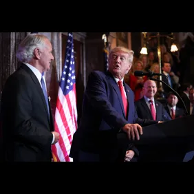 Former President Trump Holds Event In South Carolina To Announce His Presidential Campaign Leadership Team For SC