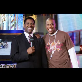 MTV TRL With Denzel Washington, Hugh Jackman And Jay-Z