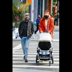 Celebrity Sightings In New York City - March 25, 2021