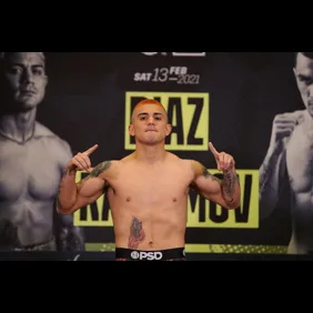 Joseph Diaz Jr v Shavkatdzhon Rakhimov - Weigh In