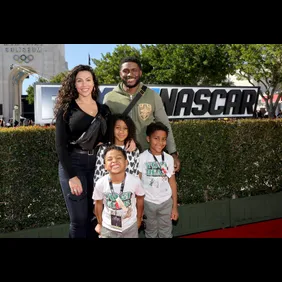 Celebrities Attend NASCAR's Busch Light Clash At The Coliseum