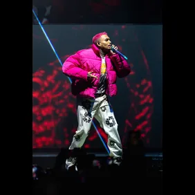 Chris Brown Performs At AccorHotels Arena