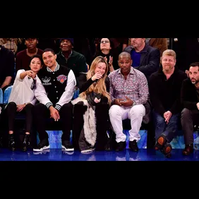 Celebrities Attend Phoenix Suns  Vs. New York Knicks - January 21, 2017